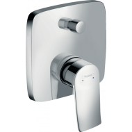Змішувач для ванни Hansgrohe Metris, одноважільний, хром (31454000) Змішувач для ванни Hansgrohe Metris, одноважільний, хром (31454000)
