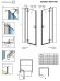 Душевые двери Radaway Essenza New Black DWJ 80L, левые (385012-54-01L) Душевые двери Radaway Essenza New Black DWJ 80L, левые (385012-54-01L)