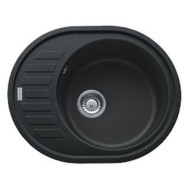 Кухонна мийка гранітна Franke ROG 611, 62x50, онікс (114.0381.072)