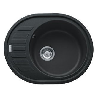 Кухонна мийка гранітна Franke ROG 611, 62x50, онікс (114.0381.072)
