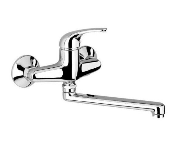 Смеситель для кухни Emmevi Giglio, однорычажный, хром (SC8005G)