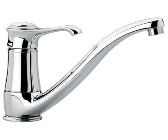 Змішувач для кухні Emmevi Tiffany, одноважільний, сатин (SC6095)