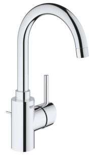 Змішувач для умивальника Grohe Concetto, одноважільний, хром (32629002)
