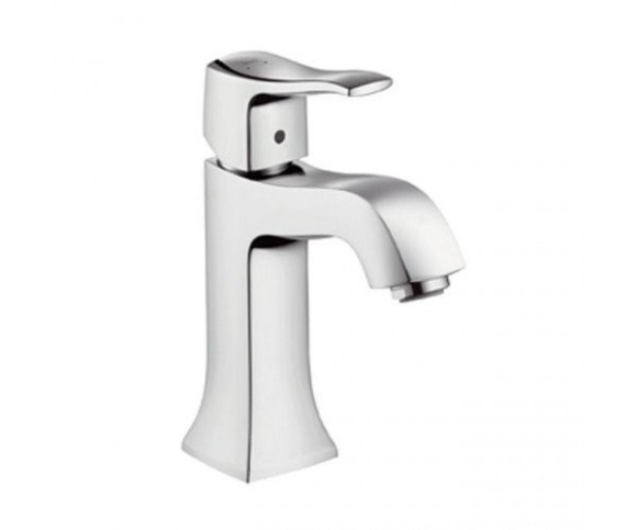 Cмеситель для умывальника Hansgrohe Metris Classic, однорычажный, хром (31075000)