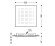 Верхний душ Tres Showers (134951) Верхний душ Tres Showers (134951)