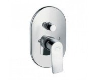 Змішувач для ванни Hansgrohe Metris, одноважільний, хром (31484000)
