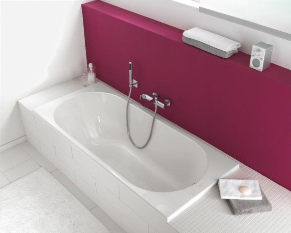 Ванна акриловая Villeroy&Boch O.novo, прямоугольная, 180х80 (UBA180CAS2V-01) Ванна акриловая Villeroy&Boch O.novo, прямоугольная, 180х80 (UBA180CAS2V-01)