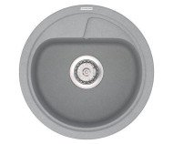 Кухонна мийка гранітна Vankor Polo, 45x45, сірий (POLO PMR 01.45 GRAY)