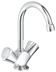 Cмеситель для умывальника Grohe Costa, двухвентильный, хром (21338001)
