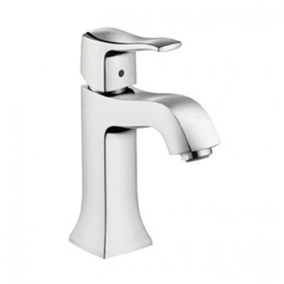 Cмеситель для умывальника Hansgrohe Metris Classic, однорычажный, хром (31077000)