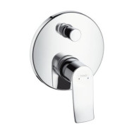 Змішувач для ванни Hansgrohe Metris, одноважільний, хром (31493000)