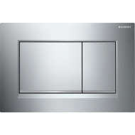 Змивна клавіша Geberit Sigma 30, глянцевий хром, матовий хром (115.883.KH.1)