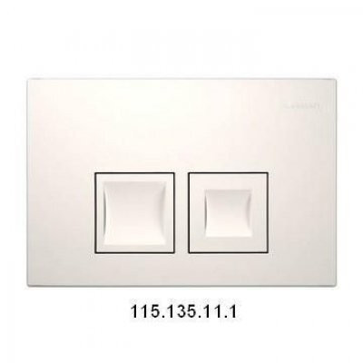Смывная клавиша Geberit Delta 50, белая (115.135.11.1)