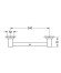 Поручень для ванной Grohe Essentials Cube (40514001)