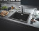 Кухонна мийка гранітна Grohe K700, 56x51, чорний (31651AP0)