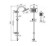 Душевая система Ferro Squerto (SET-SQ1-P)