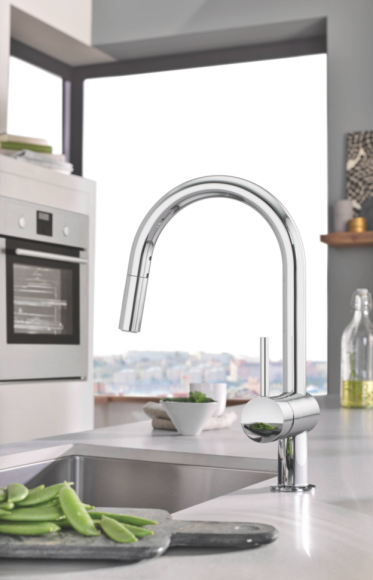 Змішувач для кухні Grohe Minta, одноважільний, хром (32321002)
