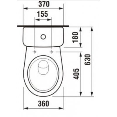 Унітаз компакт Jika Lyra Plus (H8263840002421)