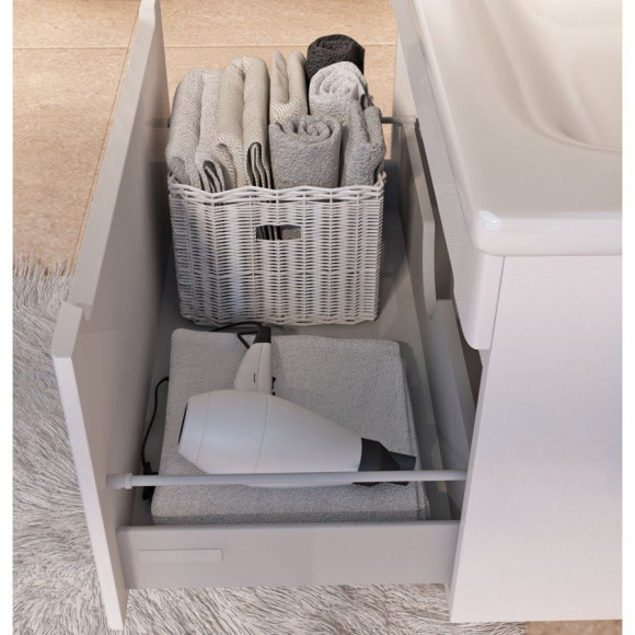 Тумба с умывальником Juventa Tivoli, 50 (TV-65WHITE) Тумба с умывальником Juventa Tivoli, 50 (TV-65WHITE)