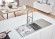 Кухонная мойка стальная Grohe K1000, 116x52 (31581SD0)
