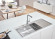 Кухонная мойка стальная Grohe K1000, 116x52 (31581SD0)