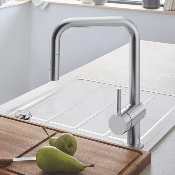 Смеситель для кухни Grohe Minta, однорычажный, хром (32322002)