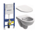 Комплект: Унитаз Kolo Nova Pro Rimfree + Инсталляция Geberit Duofix Delta + Крышка Soft-Close + Клавиша Delta 50 (M33120000+458.126.00.1+M30112000+115.135.11.1)