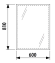 Зеркало в ванную Jika Clear, 60x81 (H4557251731441)