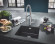 Кухонная мойка гранитная Grohe K700U, 46x41, черный (31653AP0)