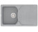 Кухонна мийка гранітна Vankor Sigma, 85x50, сірий (SIGMA SMP 02.85 GRAY)