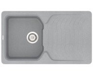 Кухонна мийка гранітна Vankor Sigma, 85x50, сірий (SIGMA SMP 02.85 GRAY)