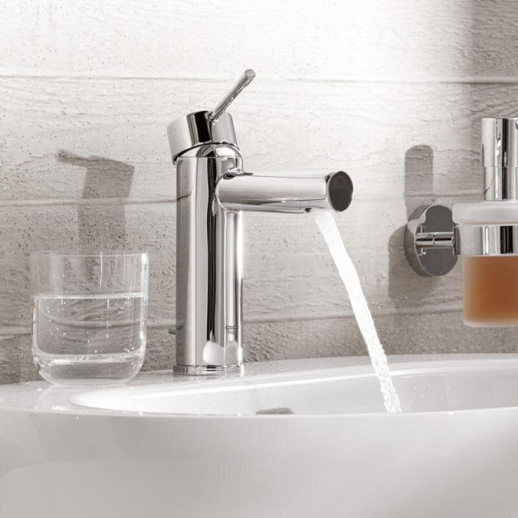 Змішувач для умивальника Grohe Essence, одноважільний, хром (32898001)