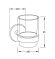 Склянка для зубних щіток Steinberg Serie 650 (650 2000)