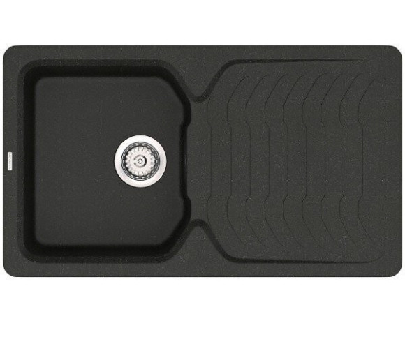 Кухонная мойка гранитная Vankor Sigma, 85x50, черный (SIGMA SMP 02.85 BLACK)