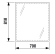 Дзеркало у ванну Jika Clear, 70x81 (H4557351731441)