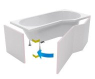 Панель для ванны Excellent Be Spot, 195 (OBEX.BSL.16WH)
