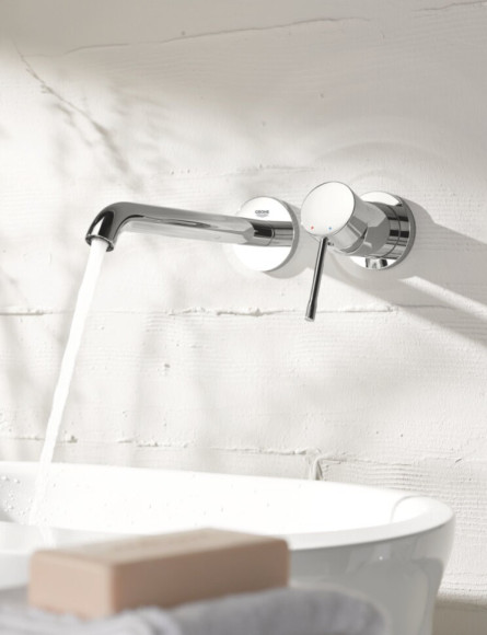 Змішувач для умивальника Grohe Essence, одноважільний, хром (19408001)