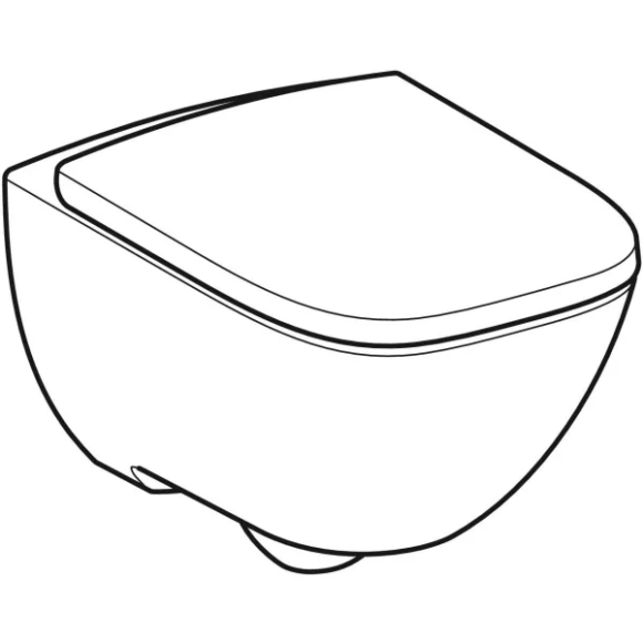 Унітаз підвісний Geberit Modo Square Rimfree, soft-close (502.827.00.1)