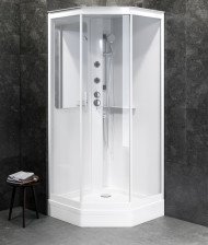 Гидромассажный бокс AM.PM Gem, 90x90 (W90C-018-090WTA)