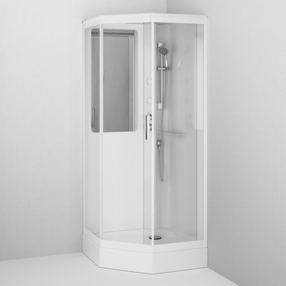 Гідромасажний бокс AM.PM Gem, 90x90 (W90C-018-090WTA)