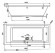 Ванна акриловая Vagnerplast Cavallo, 180x80 (VPBA180CAV2X-04)