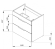 Тумба з умивальником Jika Cube, 65 (H4536021763021)