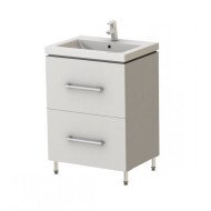Тумба с умывальником Juventa Vetro, 60 (VT-60WHITE)