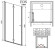 Душевые двери Radaway Eos DWB 80L, левые (37813-01-01NL)