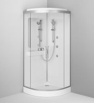 Гідромасажний бокс AM.PM Like, 90x90 (W80C-019-090MTA)