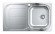Кухонная мойка стальная Grohe K300, 97x50 (31564SD0)