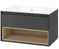 Тумба з умивальником Excellent Tuto, 80 (MLEX.0101.800.GRBL) Тумба з умивальником Excellent Tuto, 80 (MLEX.0101.800.GRBL)