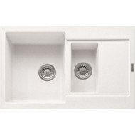 Кухонна мийка гранітна Franke MRG 651, 78x50, білий (114.0381.011)