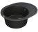 Кухонная мойка гранитная Vankor Sity, 61х50, черный (SITY SMO 02.61 BLACK)