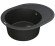 Кухонна мийка гранітна Vankor Sity, 61х50, чорний (SITY SMO 02.61 BLACK)